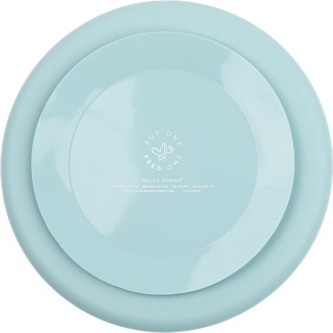 Meal Monster 3-Section Wonder Silicon Suction Plate, Aqua - Food Storage - 2