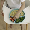 Meal Monster 3-Section Wonder Silicon Suction Plate, Aqua - Food Storage - 5