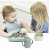 Dog House Little Bites Narrow Bib, Light Blue - Bibs - 3