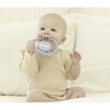 Bebe Beaded Round Grip Silicon Teether, Periwinkle - Teethers - 2