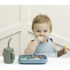 Dog House Little Bites Narrow Bib, Light Blue - Bibs - 4