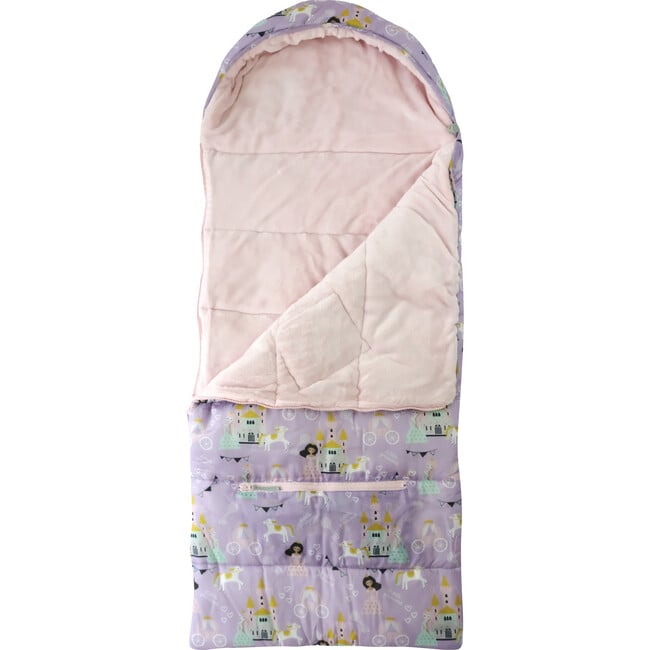 Sleep-N-Pack Packable Sleeping Bag, Little Kid 3-6 yrs - Princesses - Backpacks - 6