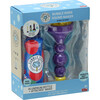 Bubble Sound Maker Horn w/ 4 oz Aluminum Bottle of Bubbles - Bubbles/Chalk - 5