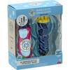 Bubble Sound Maker Flute w/ 4 oz Aluminum Bottle of Bubbles - Bubbles/Chalk - 5