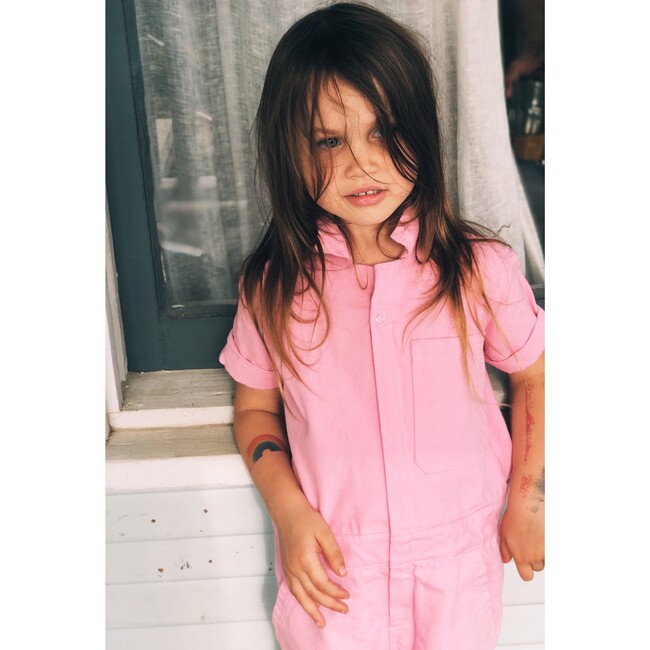 The Coverall, Pink - Rompers - 2