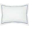 Navy Trim Decorative Pillow - Pillows - 1 - thumbnail