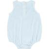 Baby Boys Light Blue Bubble Romper - Rompers - 2