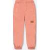 Two Piece Hooded Coat And Pant Mid-Season Set, Pink Little Flowers Print - Raincoats - 5