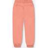 Two Piece Hooded Coat And Pant Mid-Season Set, Pink Little Flowers Print - Raincoats - 6