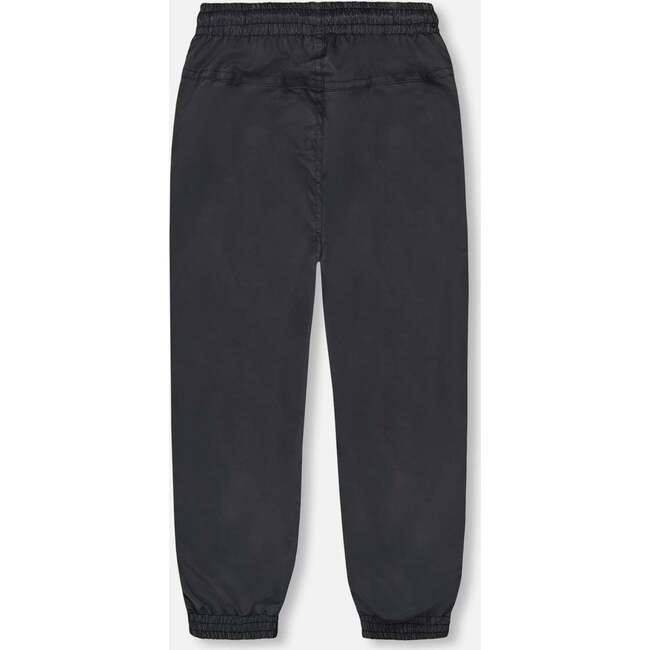 Two Piece Hooded Coat And Pant Mid-Season Set, Blue Printed Bike And Black - Mixed Apparel Set - 6