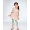 Tunic With Frills, Blush Pink - Shirts - 2