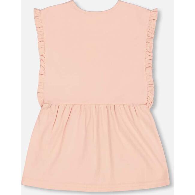 Tunic With Frills, Blush Pink - Shirts - 3