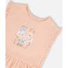 Tunic With Frills, Blush Pink - Shirts - 4