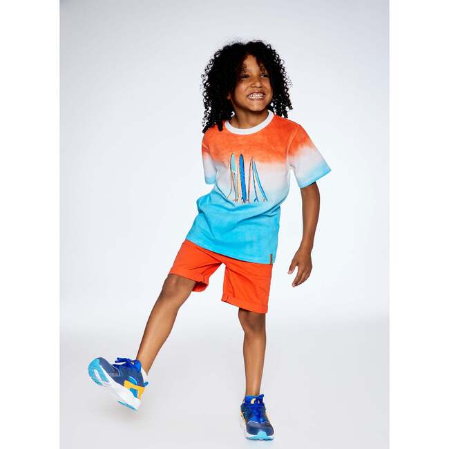 Stretch Twill Short, Tangerine - Shorts - 3
