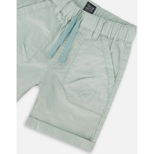 Stretch Twill Short, Sage Green - Shorts - 5