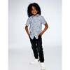 Stretch Denim Jogger Pants, Black Denim - Pants - 2