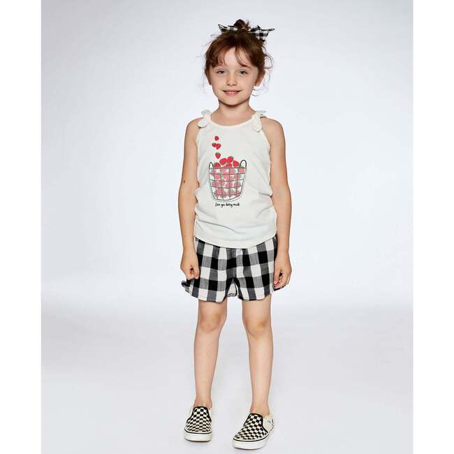 Organic Cotton Tank Top, Off White - T-Shirts - 3