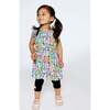Organic Cotton Jersey Tunic And Capri Set, Printed Fruits Square - Mixed Apparel Set - 2