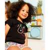 Organic Cotton Jersey Top, Black - T-Shirts - 2