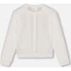 Knit Cardigan, Off White - Cardigans - 3