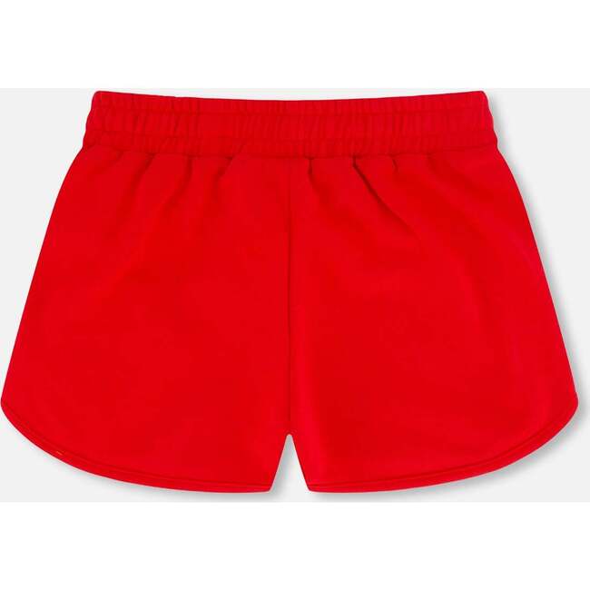 French Terry Short, True Red - Shorts - 4