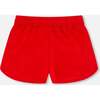 French Terry Short, True Red - Shorts - 4