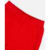 French Terry Short, True Red - Shorts - 5