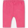 Organic Cotton Biker Short, Candy Pink - Leggings - 3