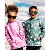 Changing Color Rain Set, Pink Printed Sunglasses Cats - Raincoats - 2