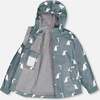 Changing Color Rain Set, Green Printed Sungalsses Dogs - Raincoats - 3