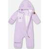 Baby Sherpa One Piece, Lavender - Bunting - 2