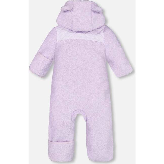 Baby Sherpa One Piece, Lavender - Bunting - 3