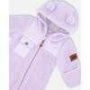 Baby Sherpa One Piece, Lavender - Bunting - 4