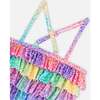 Two Piece Swimsuit, Gradient Rainbow Print - Two Pieces - 3