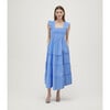 Women's Ellie Nap Dress, Blue Hydrangea - Dresses - 2