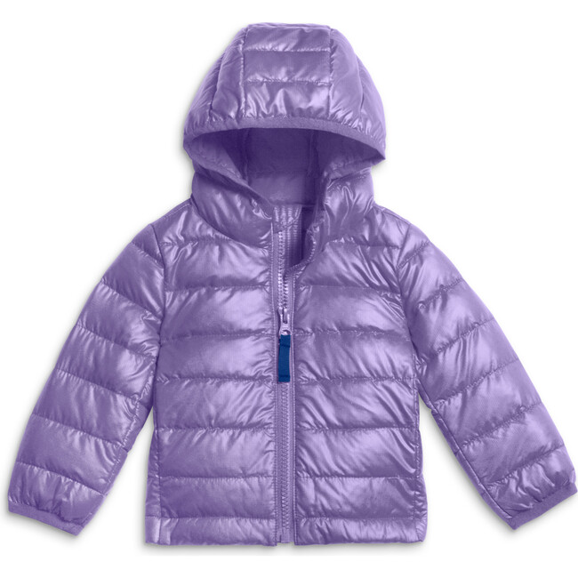 Baby Lightweight Puffer Jacket, Iris - Jackets - 1