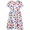 Scatter Heart Jersey Dress, Multi - Dresses - 1 - thumbnail