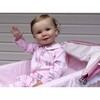 Bunny Babygro, Pink - Onesies - 2