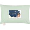 Toddler Sleeping Pillow With Pillowcase 13X18, Sage - Pillows - 1 - thumbnail