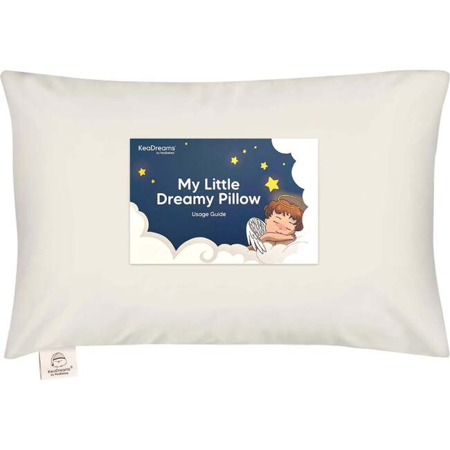 Toddler Sleeping Pillow With Pillowcase 13X18, Natural Tan