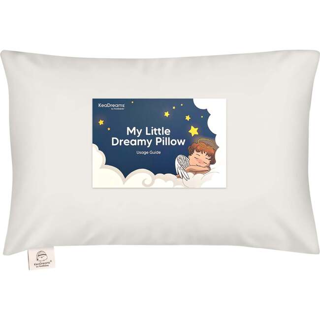 Toddler Sleeping Pillow With Pillowcase 13X18, Pearl Gray
