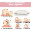 Toddler Sleeping Pillow With Pillowcase 13X18, Pearl Gray - Pillows - 6