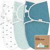 Soothe Baby Swaddle Sacks 0-3 Months, Galaxy (Pack Of 3) - Sleepbags - 1 - thumbnail