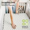 Isla Fitted Mini Crib Sheets, Meadow - Crib Sheets - 4