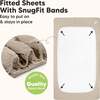 Isla Protect+ Waterproof Crib Sheets, Ecru (Pack Of 2) - Crib Sheets - 6