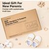Duo Baby Handprint & Footprint Keepsake Frame, Taupe - Keepsakes & Mementos - 4