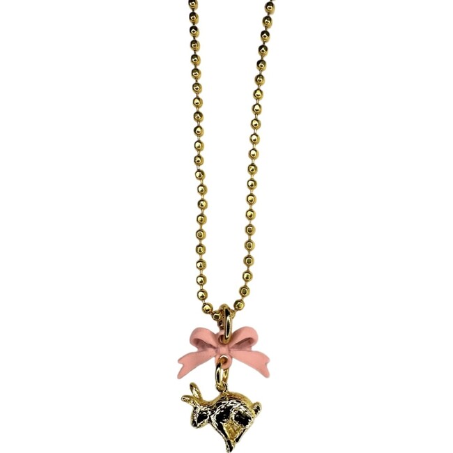 Bow & Bunny Necklace