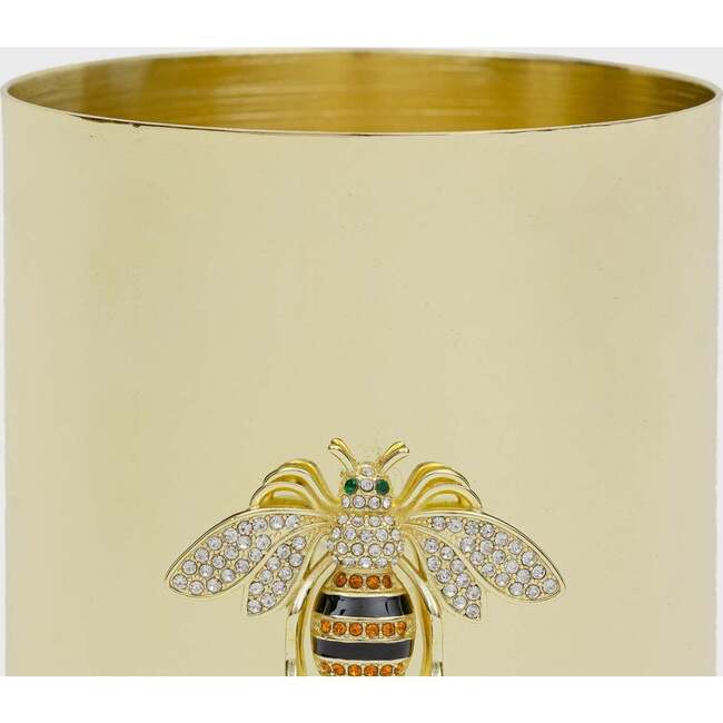 Stripey Bee Pot, Large - Pots - 6