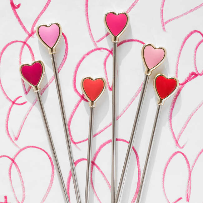 Heart Swizzle Sticks - Tabletop - 2