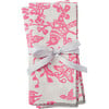 Garden Print Napkin, Pink - Tabletop - 1 - thumbnail